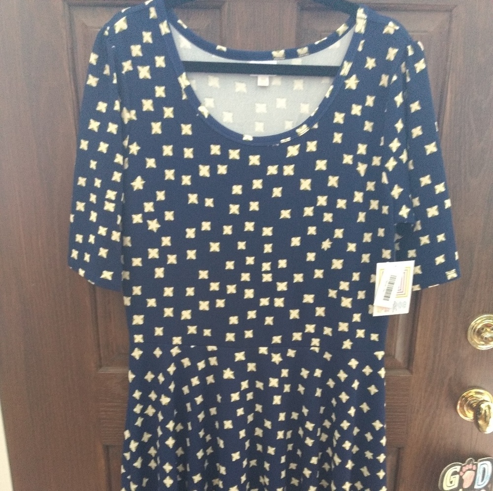 NWT LuLaRoe Nicole Dress 3xl
